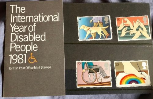 Photo of Commemorative stamps from the International Year Of Disabled People, 1981