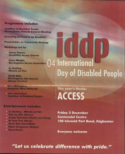Image of IDDP poster 2004