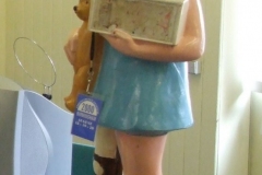 Photo of a girl collection doll from the Spastics Society