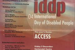 Image of IDDP poster 2004